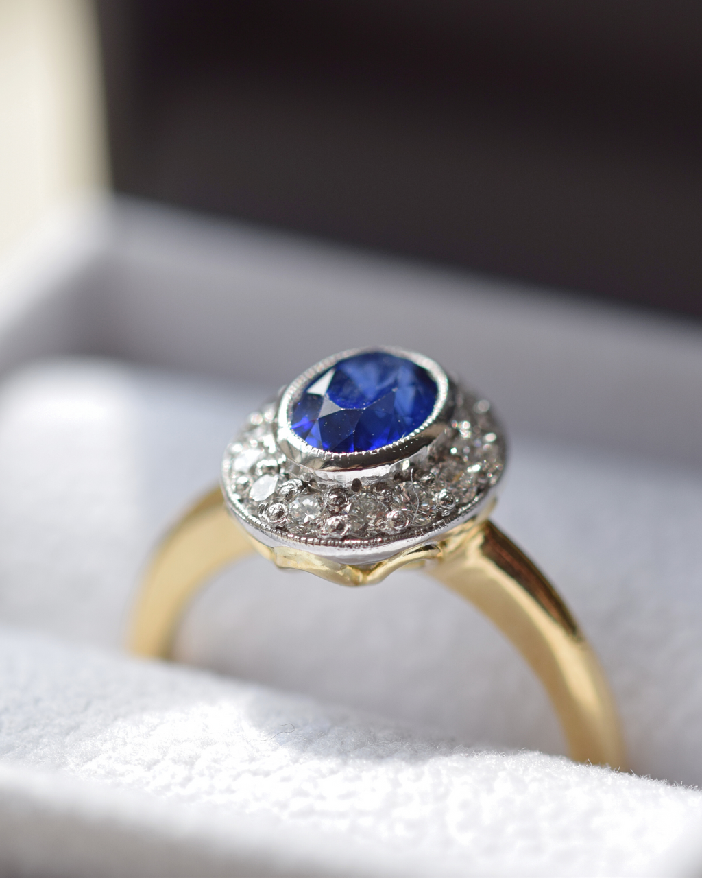 Sapphire-and-Diamond-Cluster-Ring-Ringbox