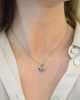 purple_sapphire_tanzanite_heart_pendant_neck_shot